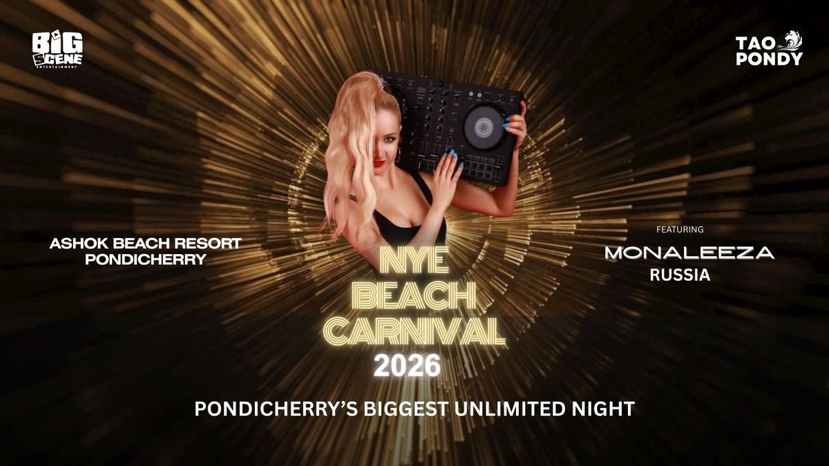 NYE Beach Carnival 2026 Pondicherry, 31 December | Event in Pondicherry | AllEvents