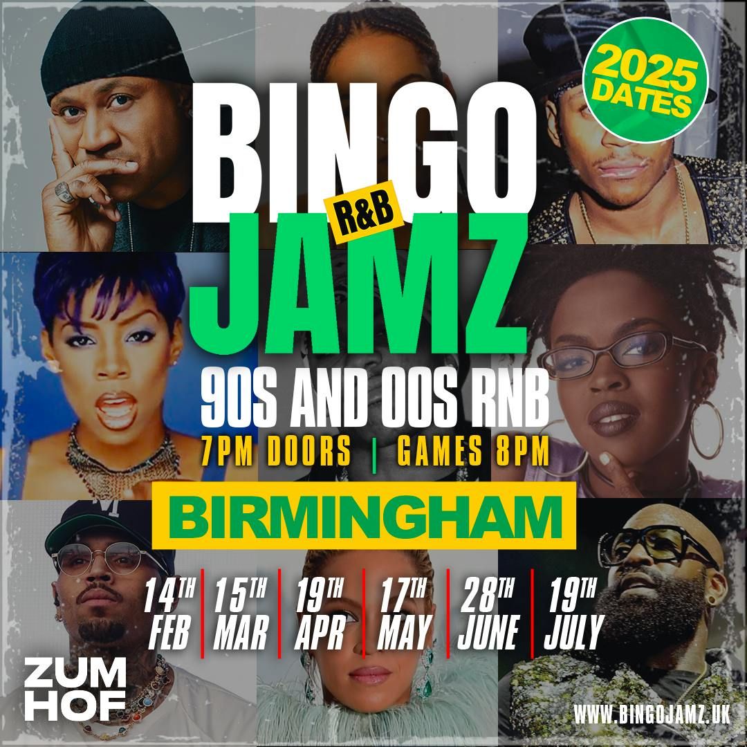 Bingo Jamz Birmingham | 28th June 2025, 28 June | Event in Birmingham | AllEvents