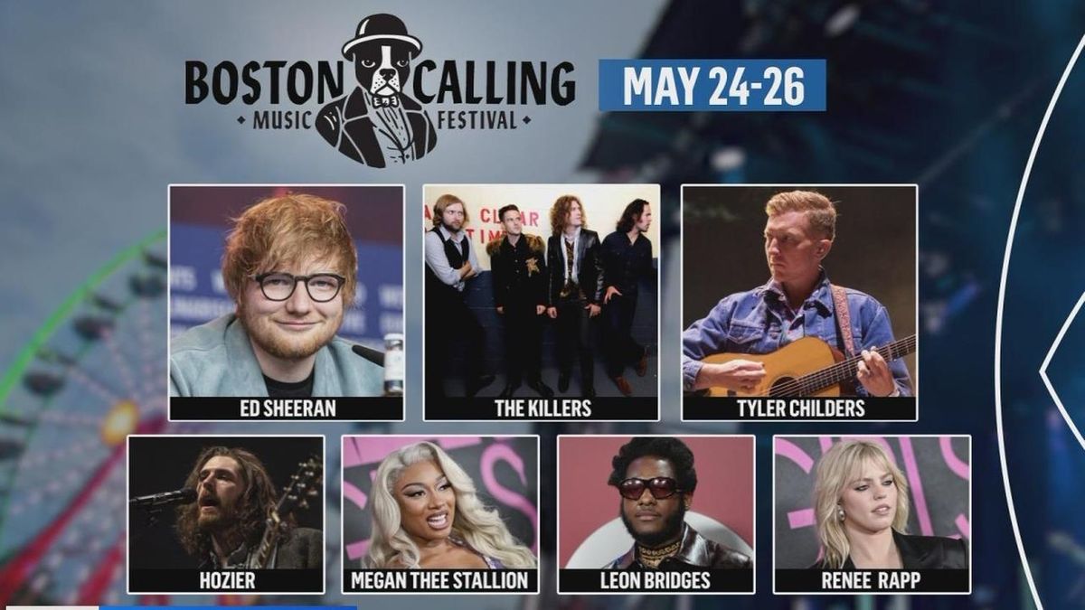 Boston Calling Music Festival The Killers Hozier Megan Thee Stallion