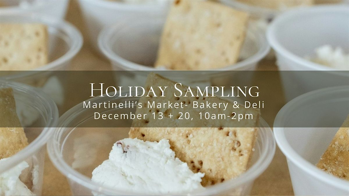 December Sampling Events, 13 December | Event in Champaign | AllEvents