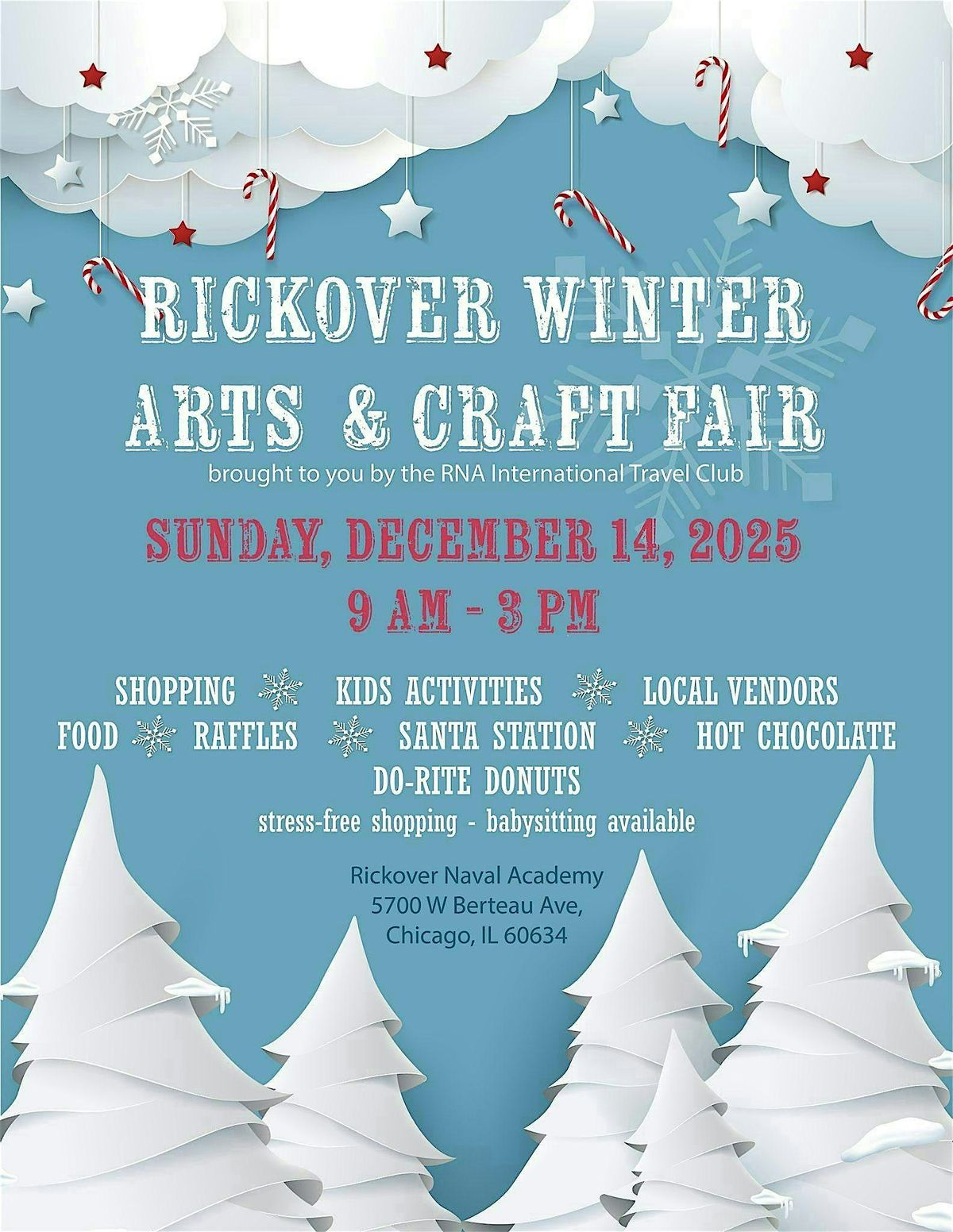 Rickover Naval Academy Winter Arts & Craft Fair, 14 December | Event in Chicago | AllEvents