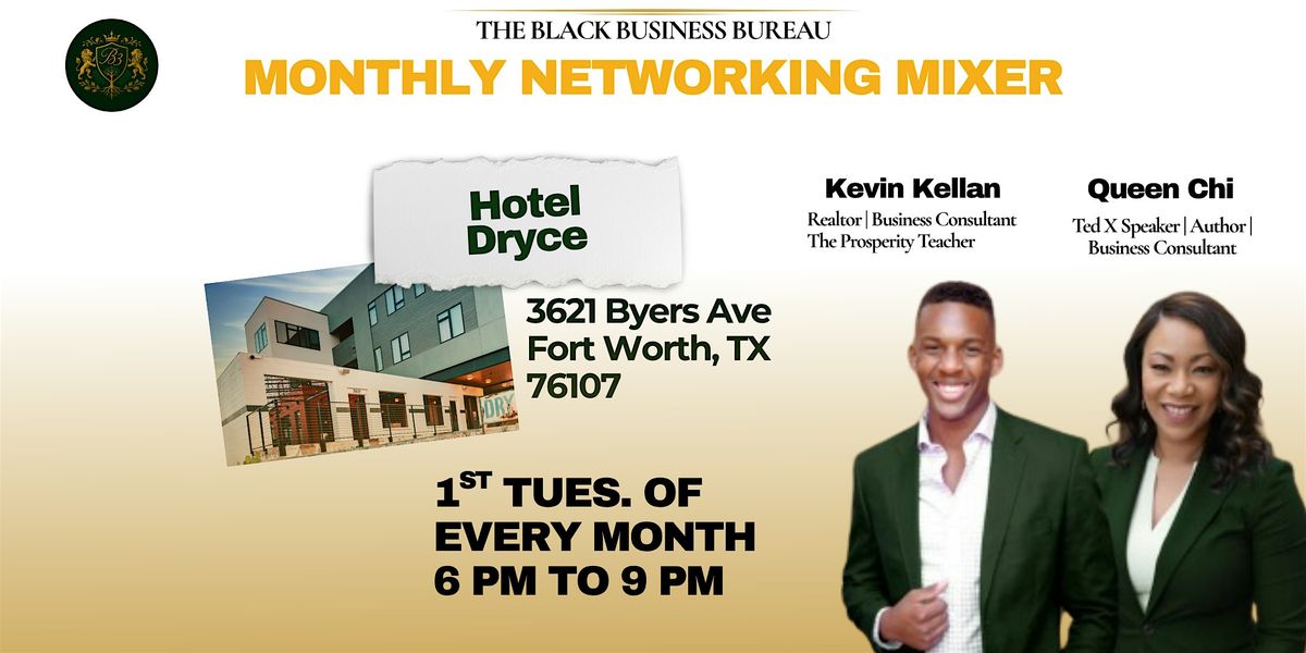 The Black Business Bureau Networking Mixer, 2 December | Event in Fort Worth | AllEvents
