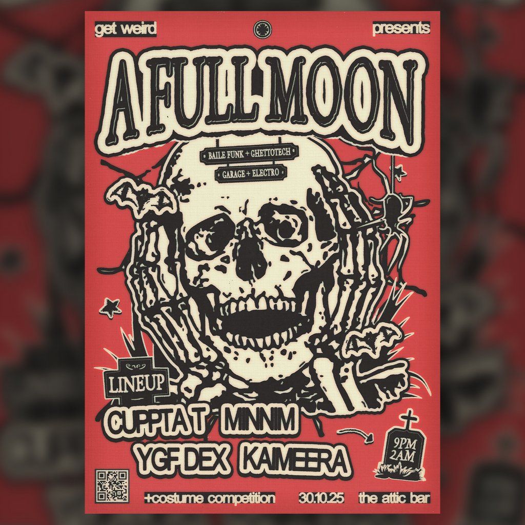 Get Weird presents: A Full Moon ft. MINNIM, CUPPA T, YGF DEX & K | Event in Bristol | AllEvents