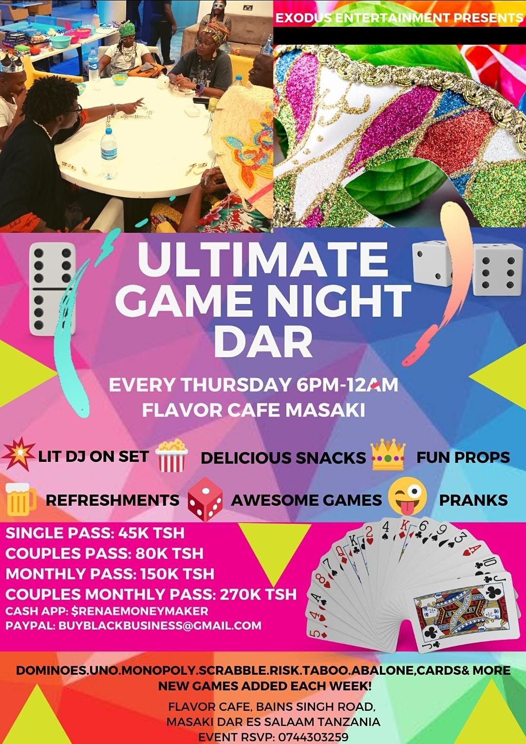 Ultimate Game Night Dar | Event in Dar es Salaam | AllEvents