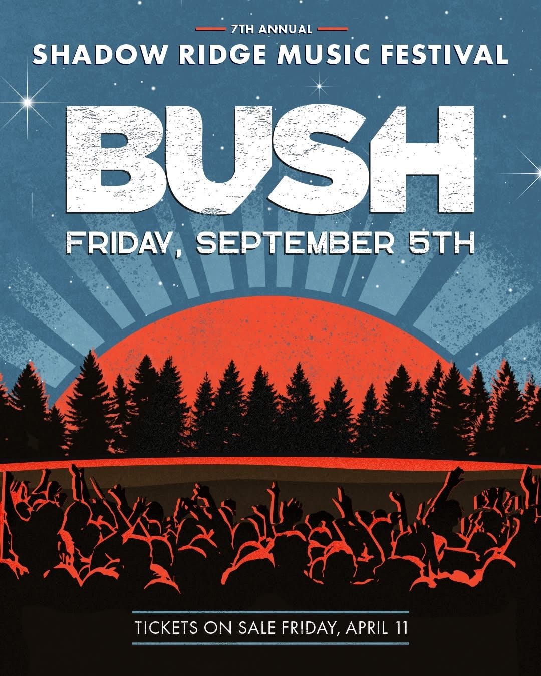 Shadow Ridge Music Festival - Bush and The Fray at Shadow Ridge Country Club, 5 September | Event in Boys Town