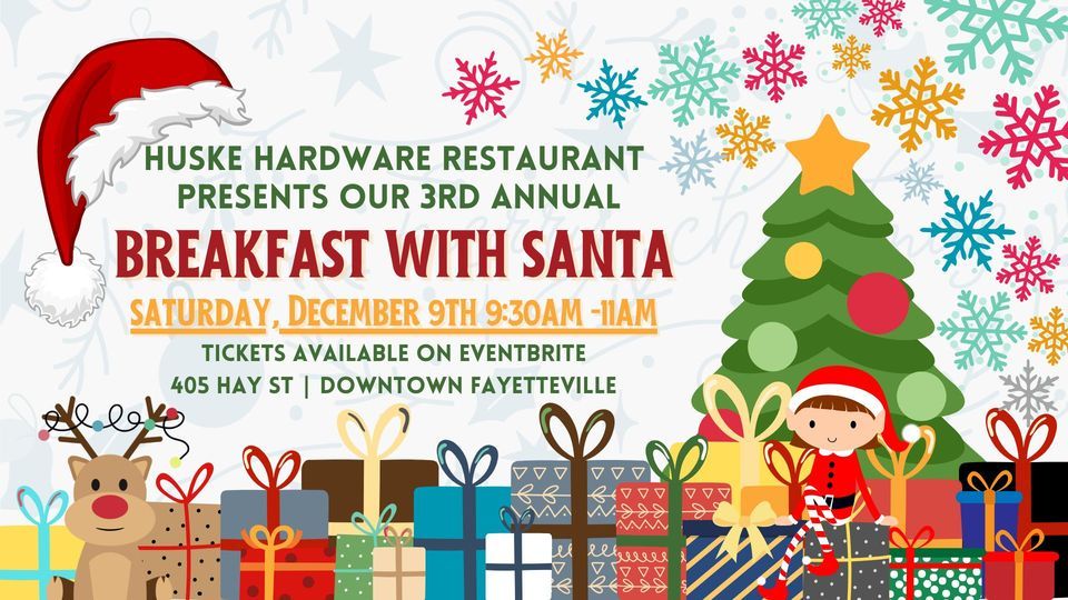 Breakfast with Santa in Historic Downtown Fayetteville!, 405 Hay St