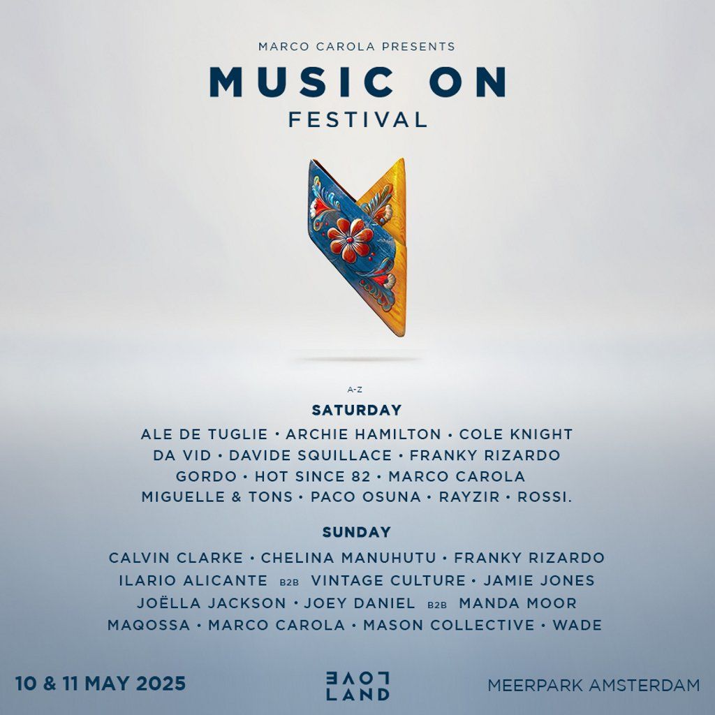Music on festival, 10 May | Event in Amsterdam | AllEvents