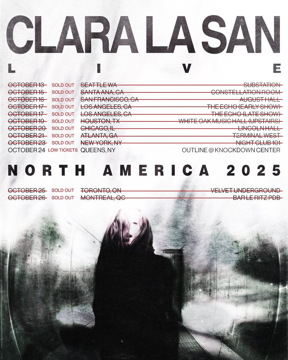 Clara La San, 22 October | Event in New York | AllEvents