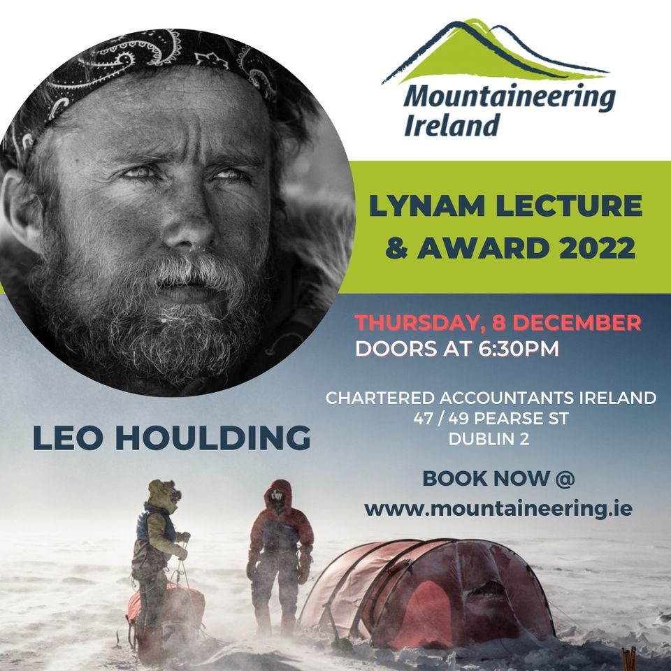 Mountaineering Ireland Lynam Lecture & Award 2022, Chartered