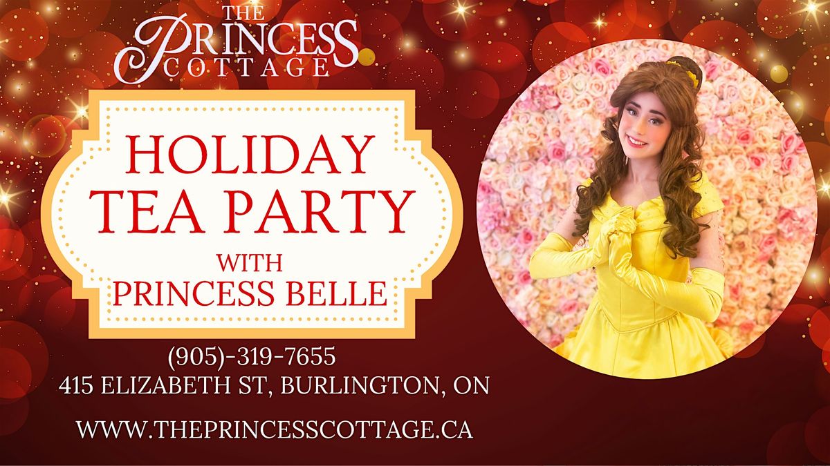Holiday Tea Party with Belle!, 23 December | Event in Burlington | AllEvents