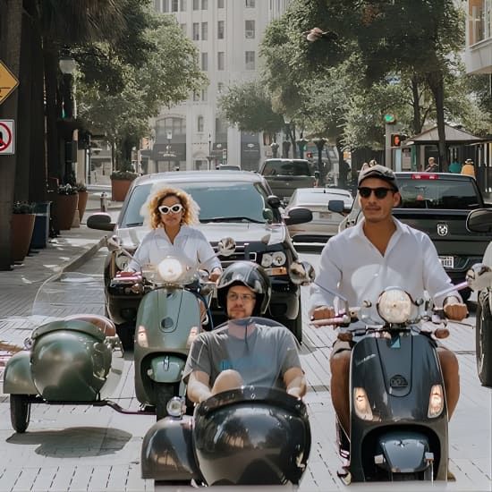VESPA SiDECAR Tour in San Antonio with Tacos | Event in San Antonio | AllEvents