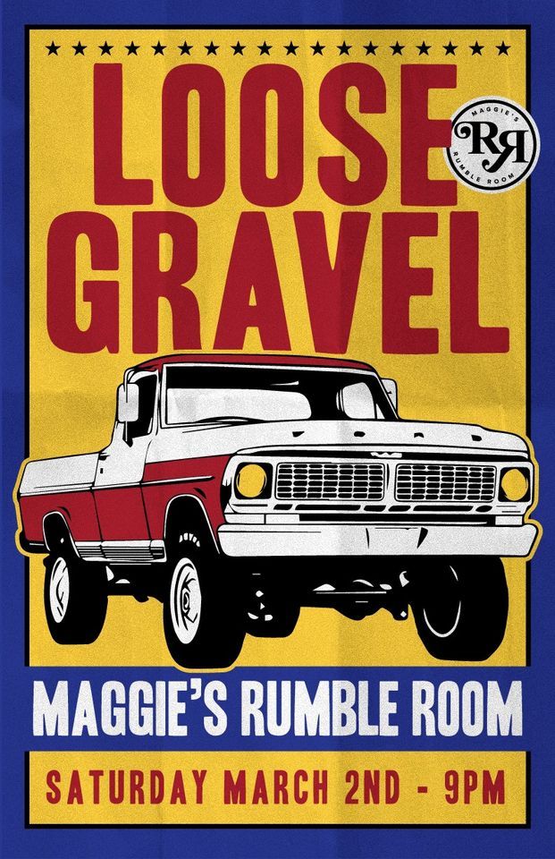 LOOSE GRAVEL / Live Rumble Room, 1430 2nd Avenue, Des Moines, IA