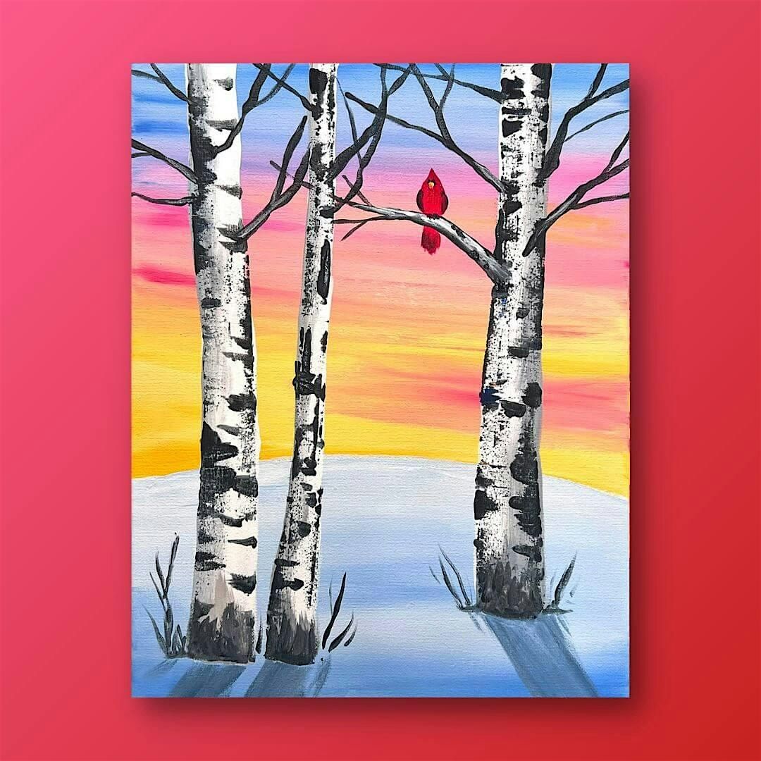 Birch Tree Paint Night @ Mamma Mia's in Marshfield, 7 January | Event in Marshfield | AllEvents