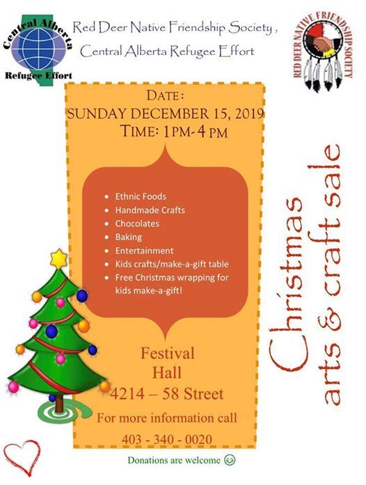 Sparks saturday link party muchmore ornament deer creative Christmas Arts and Crafts Sale, Festival Hall, Red Deer, 15 December 2019