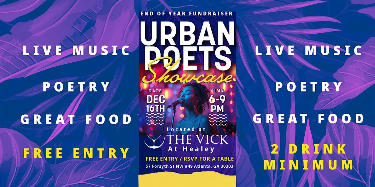 Urban Poets Live Music Concert, 16 December | Event in Atlanta | AllEvents