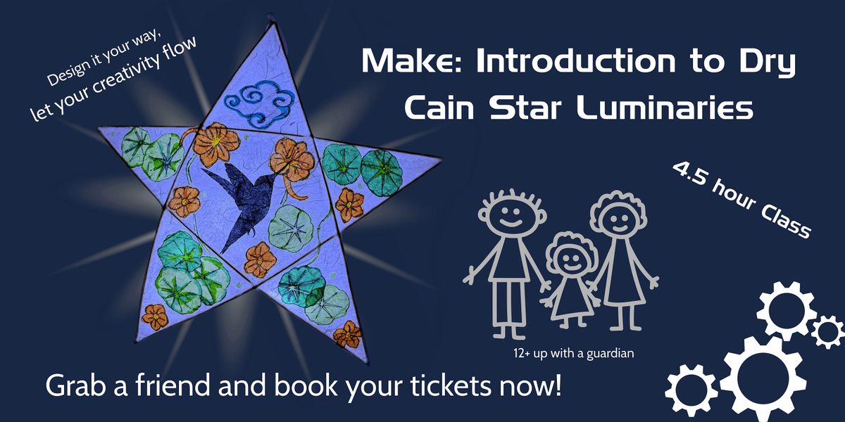 Make: Dry Cane Star Luminary, 7 February | Event in Lacey | AllEvents
