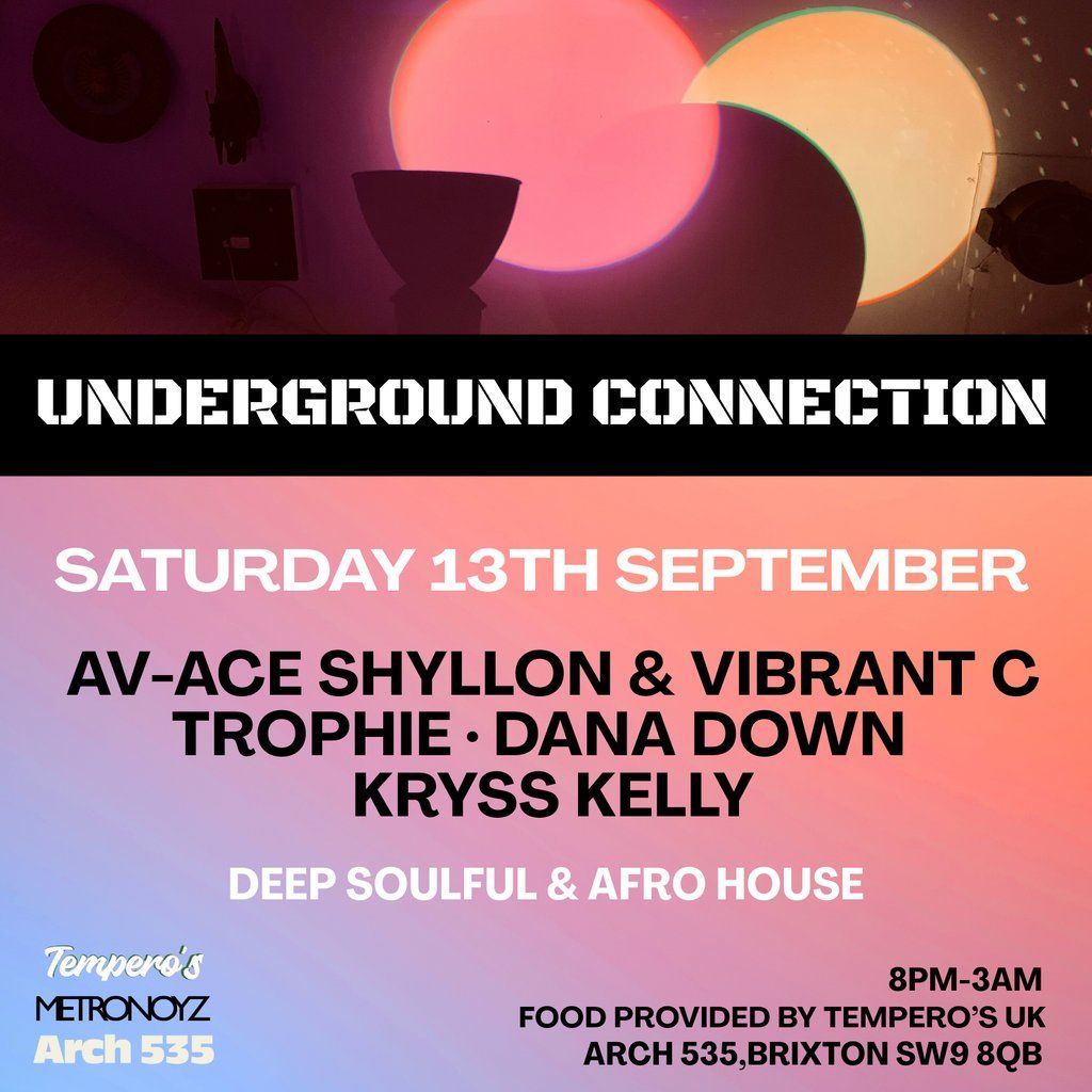 Underground Connection, 13 September | Event in London | AllEvents