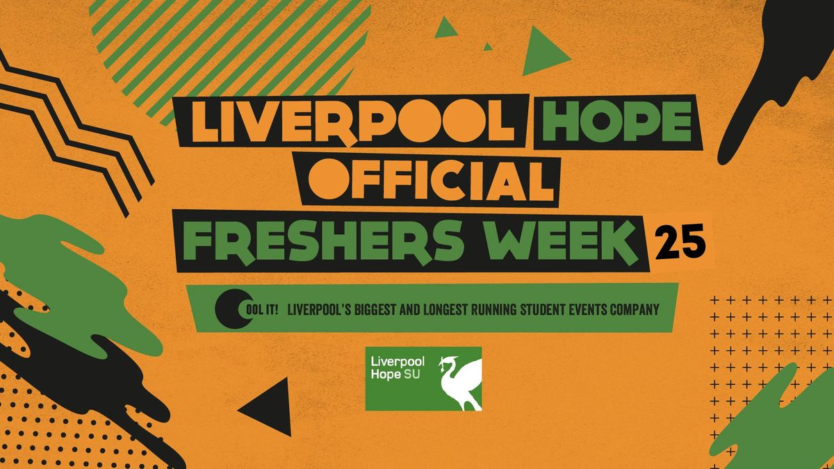 Liverpool Hope Freshers 2025  - The Official All Access Freshers Wristband , 22 September | Event in Liverpool