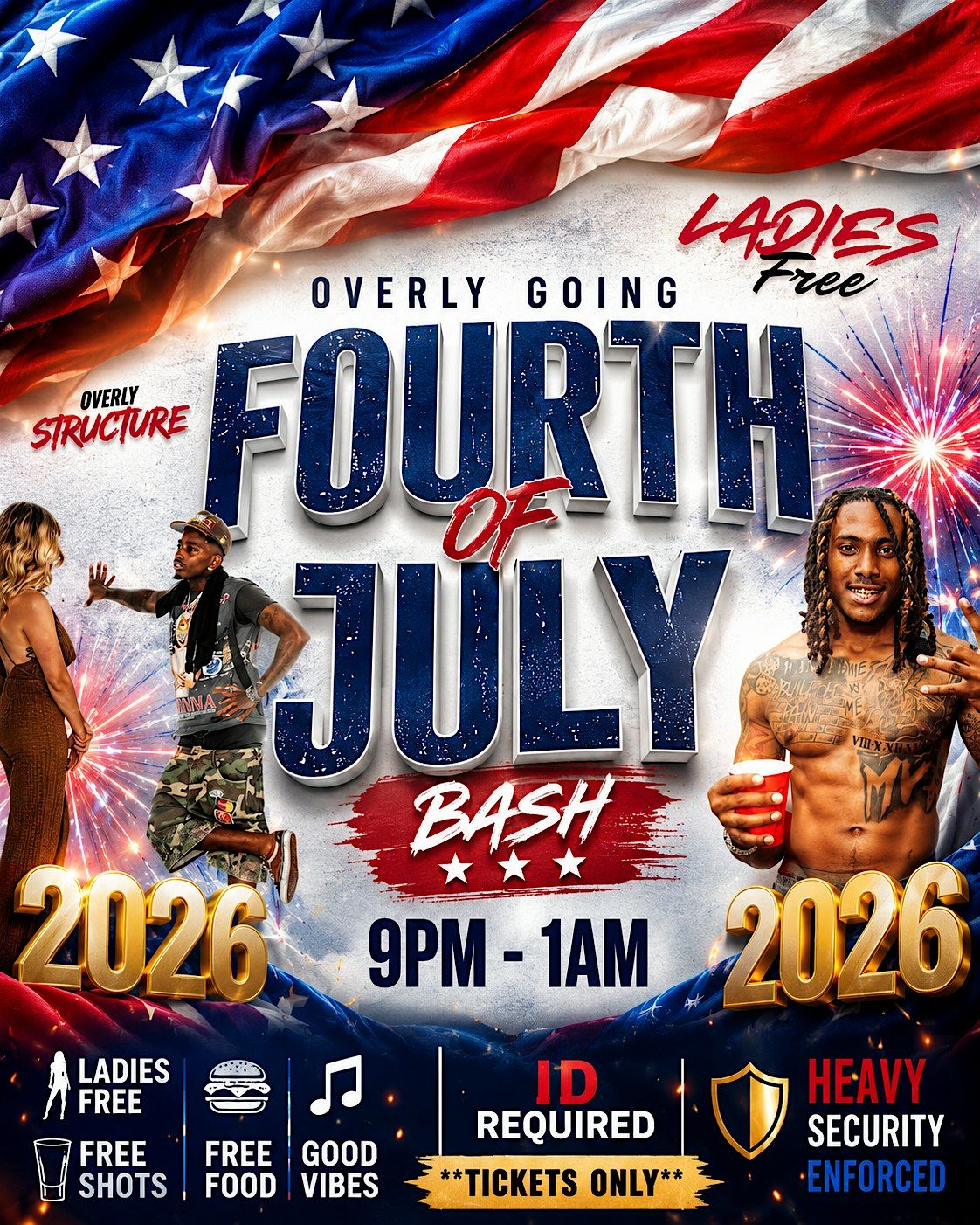 Overly Going Fourth Of July Bash