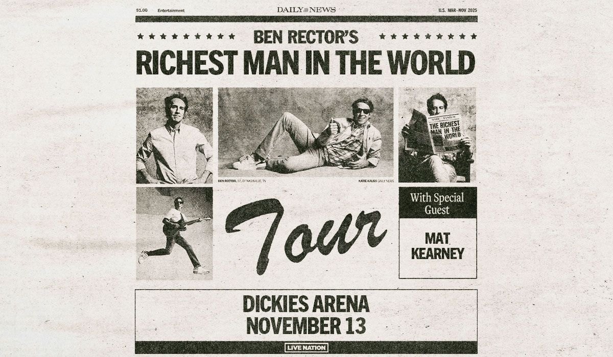 Ben Rector with Mat Kearney, 24 July | Event in Chicago | AllEvents