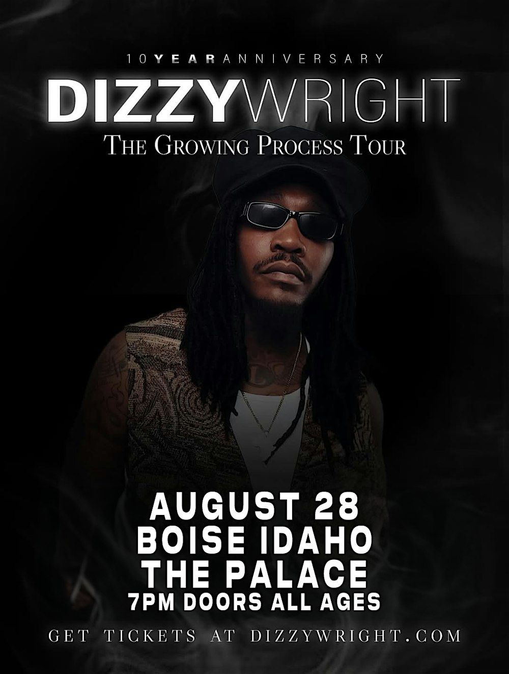 Dizzy Wright - The Growing Process 10 Year Anniversary (Boise, ID) in Caldwell, 28 August | Event in Caldwell