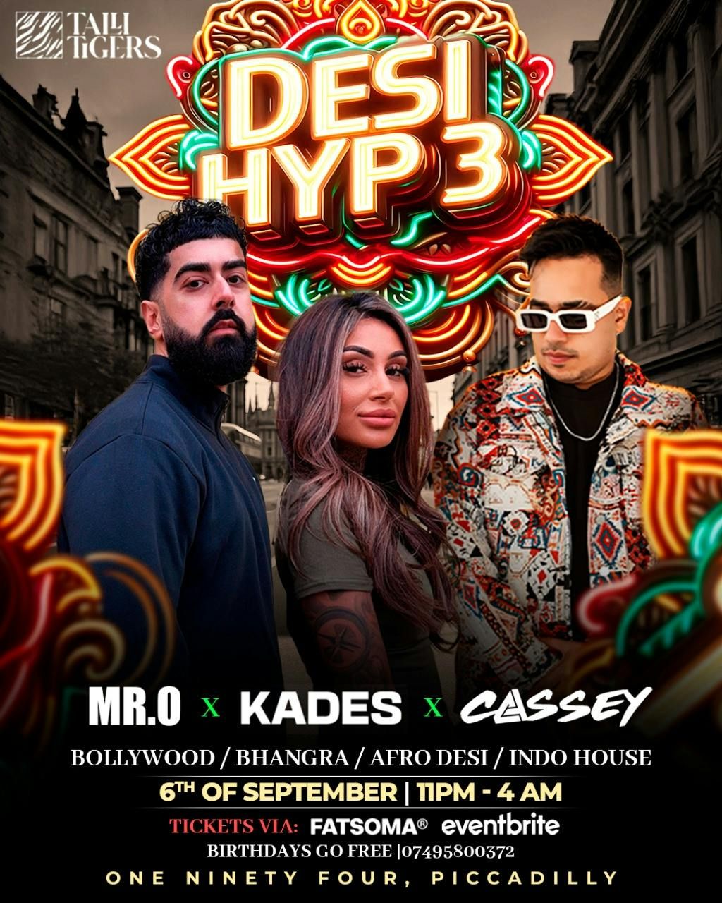DESI HYP3 - Bollywood X Bhangra X Desi X Afro Party , 6 September | Event in London | AllEvents