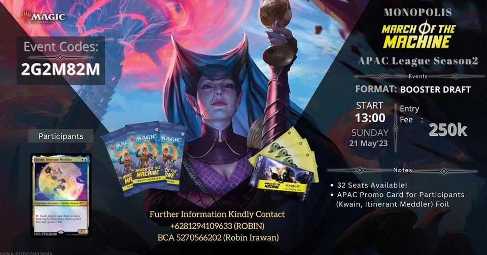 APAC LEAGUE season 2, Monopolis Board Game Store, Jakarta, 21 May 2023 ...