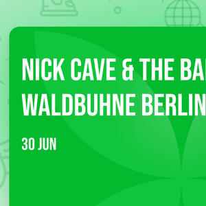 Nick Cave & The Bad Seeds at Waldbuhne Berlin