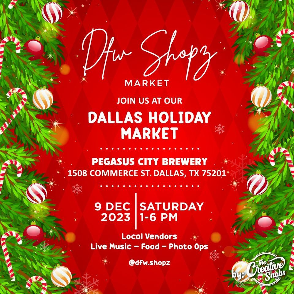DALLAS HOLIDAY MARKET, Pegasus City Brewery (Downtown Taproom