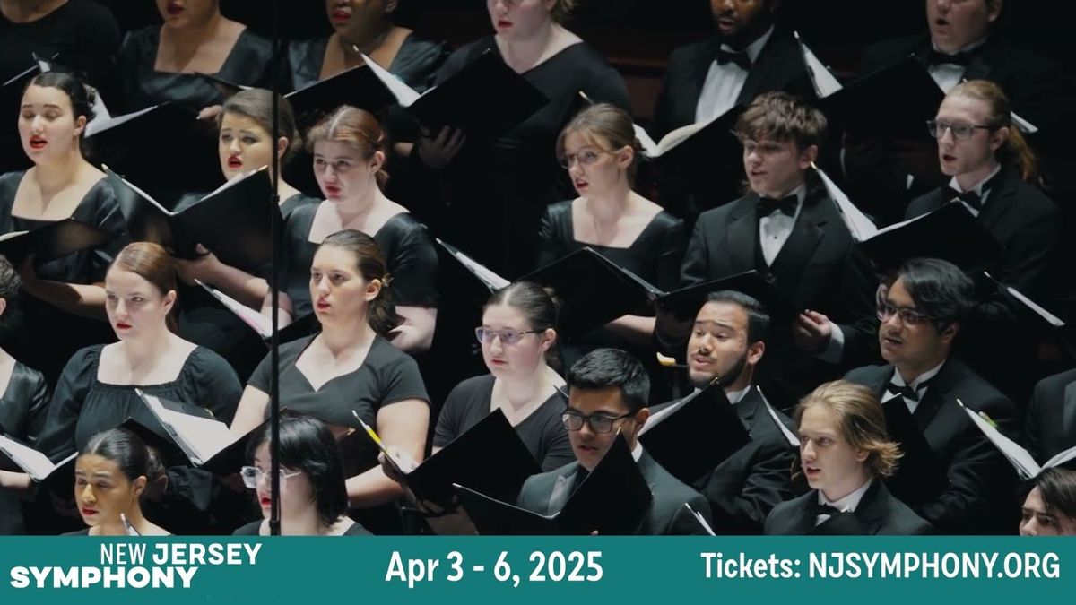 New Jersey Symphony Orchestra at Sieminski Theater, 22 June | Event in Basking Ridge | AllEvents
