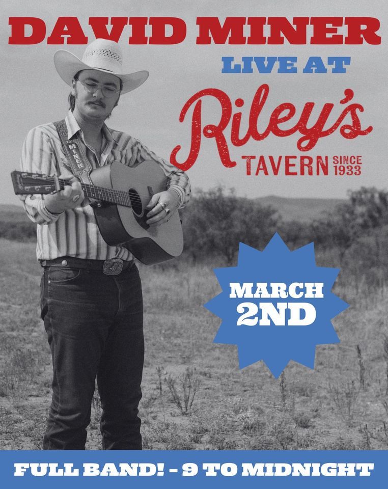 David Miner live at Rileys Tavern (Full Band!), Riley's Tavern, New
