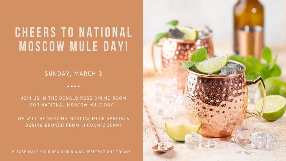 National Moscow Mule Day, 7529 San Jose Blvd, Jacksonville, FL, United