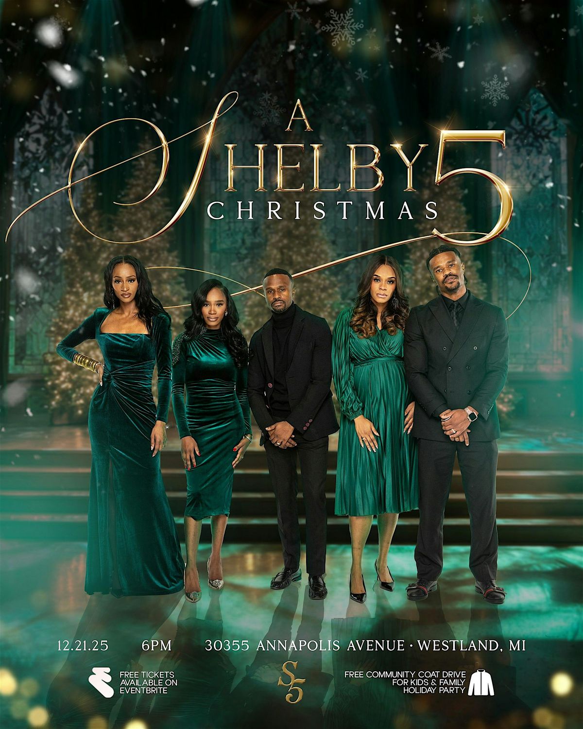 A Shelby5 Christmas, 21 December | Event in Westland | AllEvents