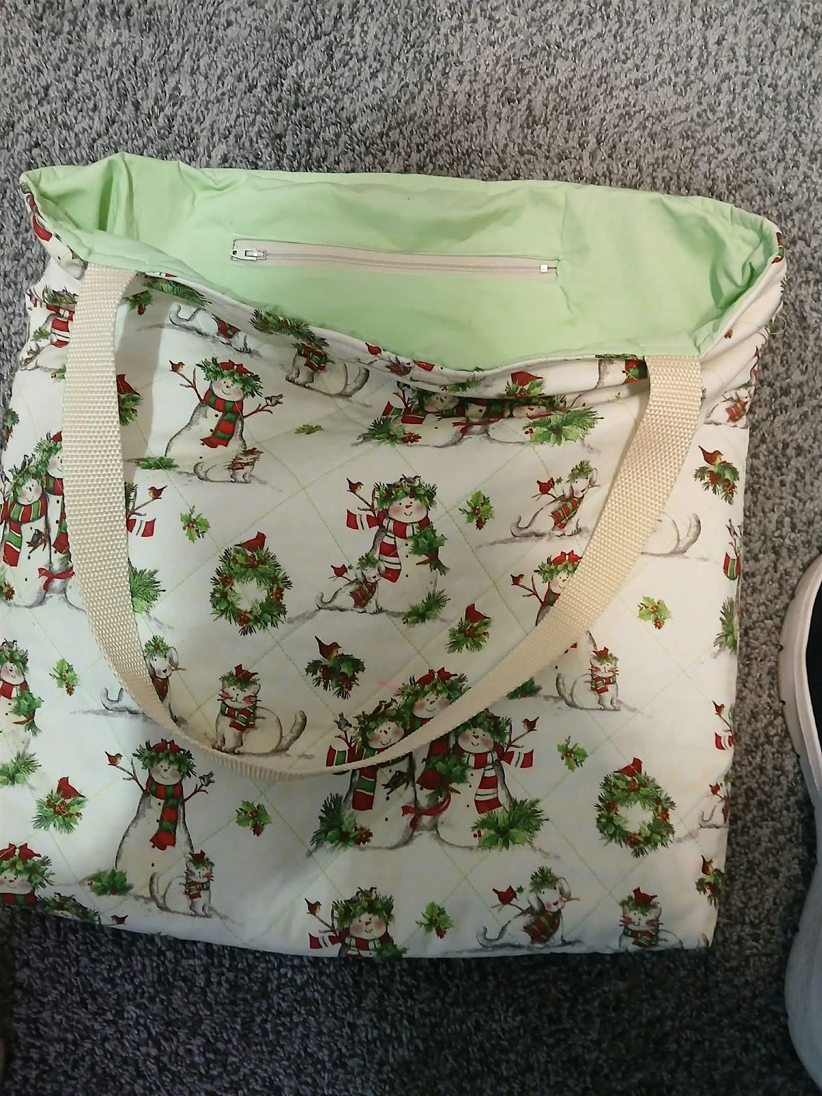 Make a Quilted Zipper Tote Bag Sewing Class with Maryann Evans