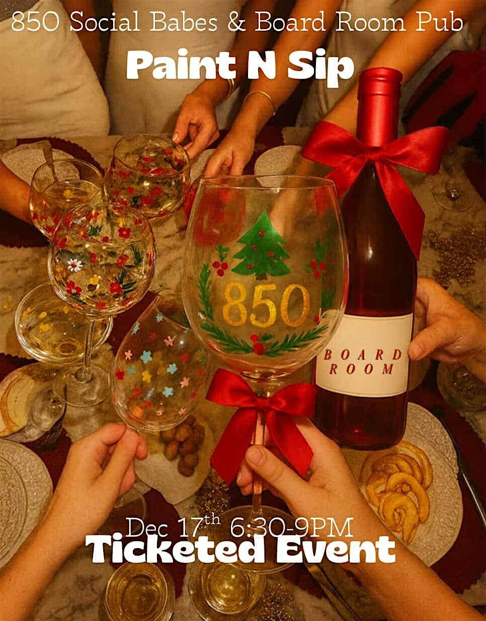 850 Social Babes Paint N sip X Board Room Pub, 17 December | Event in Fort Walton Beach | AllEvents