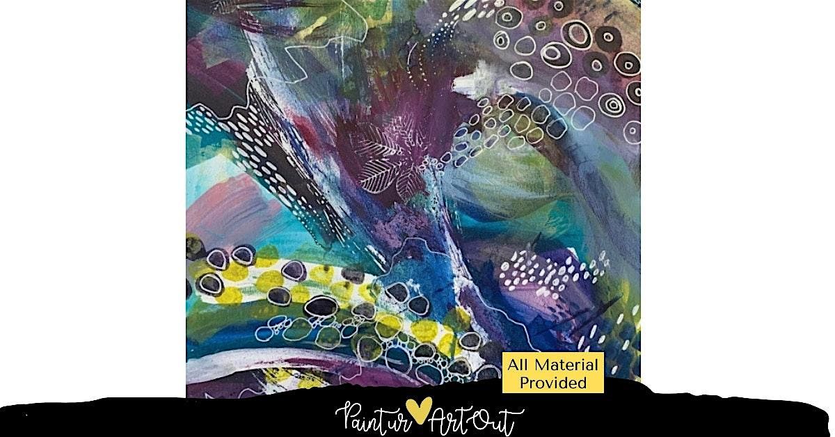 Beginner Abstract Art with Paint Ur Art Out at Canopy Studio, 13 March | Event in Calgary | AllEvents