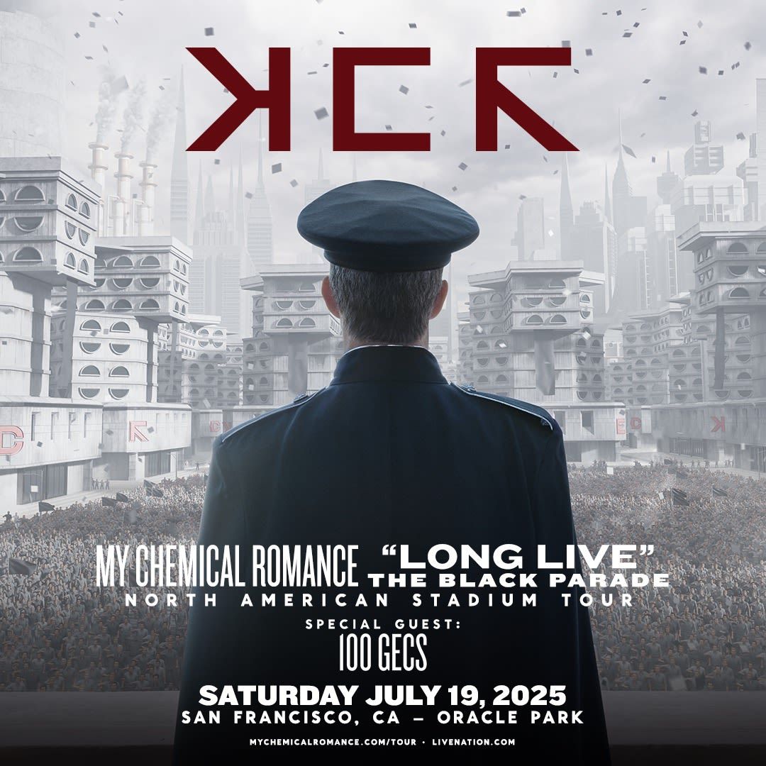 My Chemical Romance San Francisco Tickets, 19 July | Event in San Francisco | AllEvents