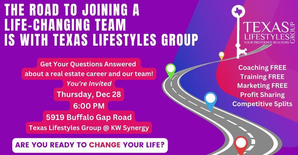 Looking for a LifeChanging Career? , Texas Lifestyles Group at Keller