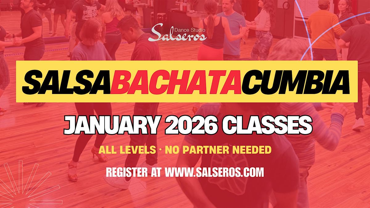 Salsa & Bachata Classes - January 2026, 12 January | Event in Eugene | AllEvents