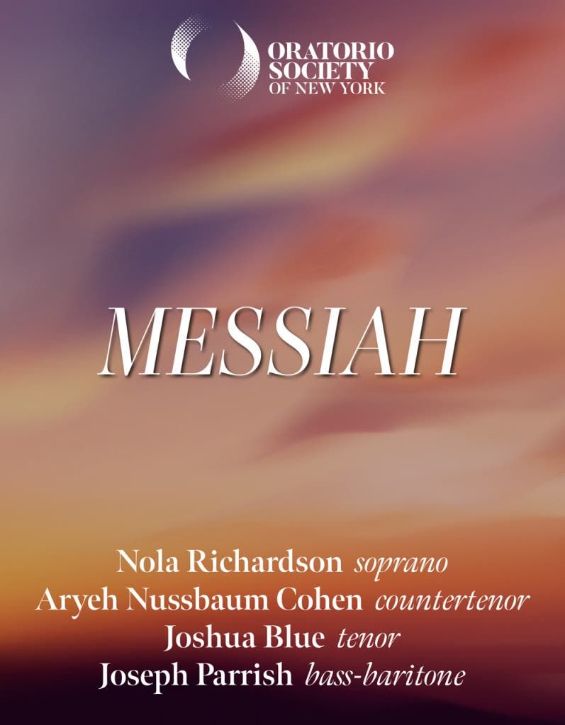 Oratorio Society of New York - Handel Messiah at Carnegie Hall - Isaac Stern Auditorium, 22 December | AllEvents