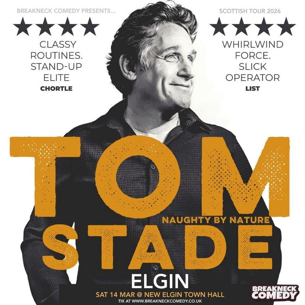 Tom Stade, 14 March | Event in Elgin | AllEvents