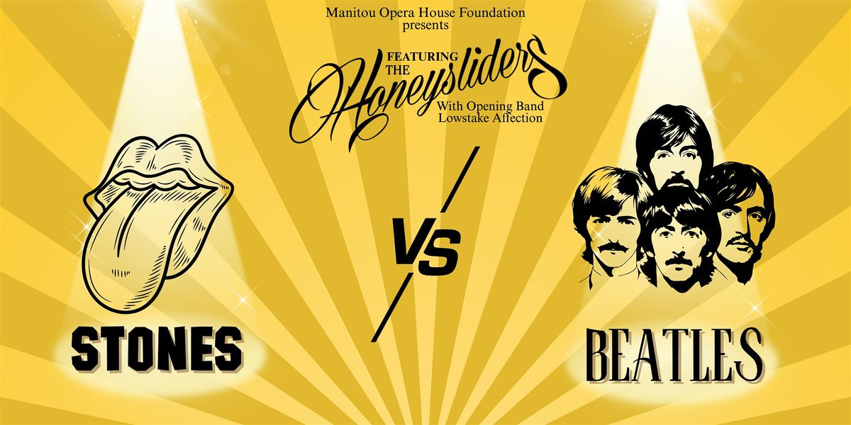 Stones vs Beatles Featuring the Honeysliders, 17 January | Event in Manitou | AllEvents