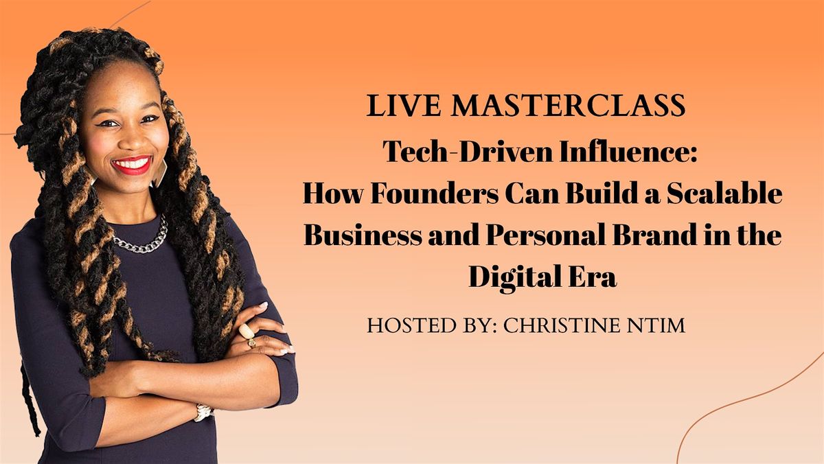 How Founders Can Build a Scalable Business and Personal Brand w/ Tech DC, 2 December | Event in Washington