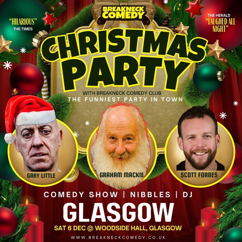 Christmas Party Comedy Show, 6 December | Event in Glasgow | AllEvents