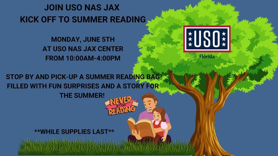 USO NAS JAX Kick off to Summer Reading, Uso Nas Jacksonville, Palm