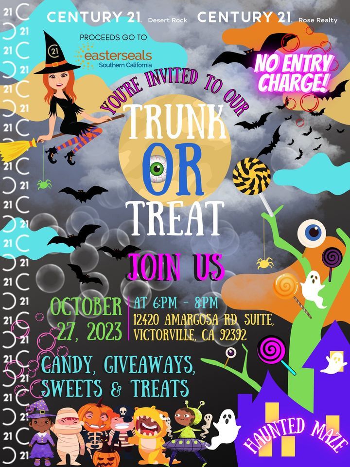 C21 Rock N Rose Trunk or Treat , 12420 Amargosa Rd, Victorville, CA