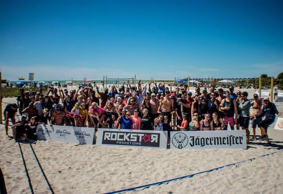 Rockstar Spring Break Kickoff Beach Volleyball Tournament, Postcard