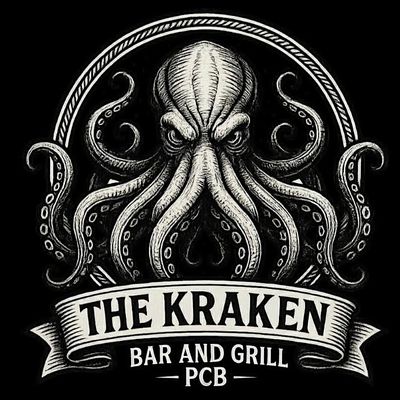 The Kraken Bar & Grill PCB logo