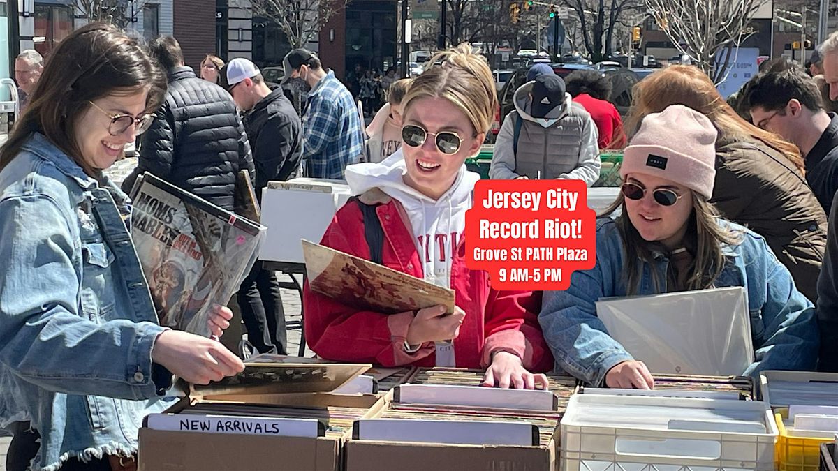 VINYL RECORDS! Jersey City Record Riot! An outdoor vinyl mkt. Sat June ...