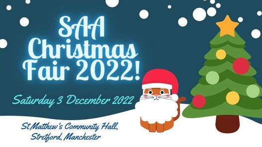 Christmas Bazaar 2022 Local Saa Christmas Fair 2022, St Matthew's Hall Stretford, Manchester, December  3 2022 | Allevents.in
